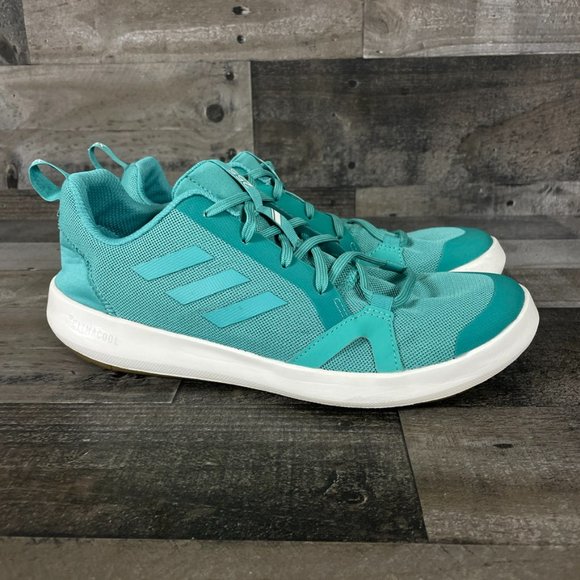 Adidas Terrex Boat S.rdy Climacool True Green Water Shoes BC0505 - Picture 2 of 10